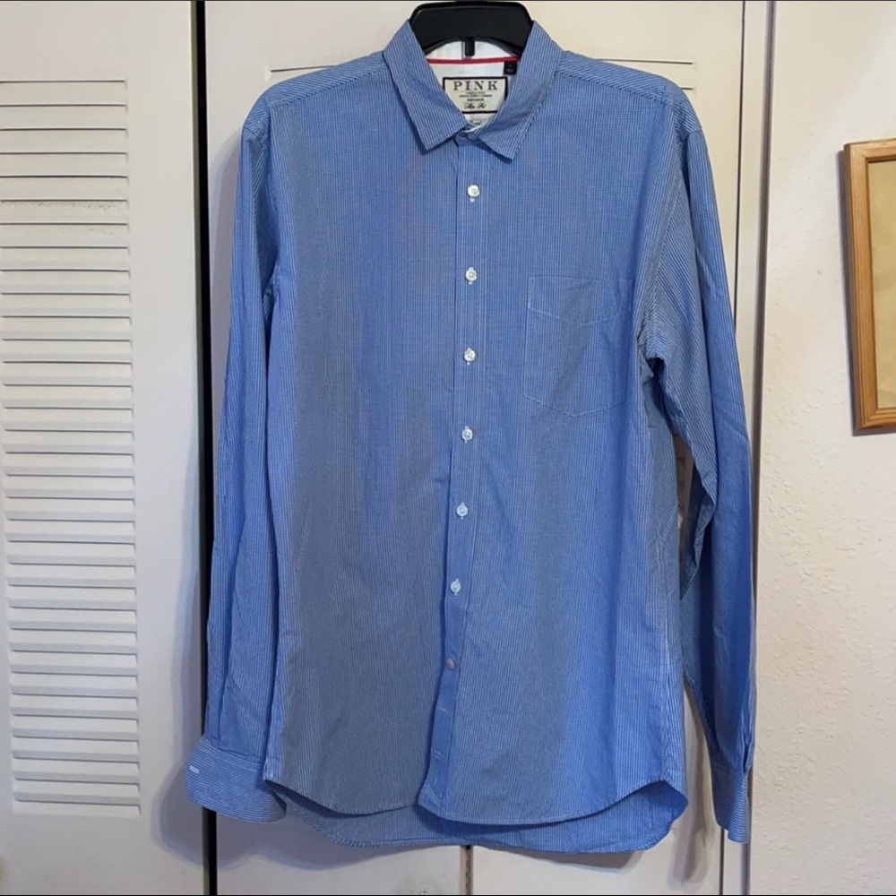 Thomas Pink Dress Shirt